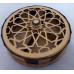 Wooden Arabesque Nuts Rotating Tray صينية حلويات دوارة حشب أرابيسك