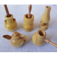 Wood Art Décor Sculpture Miniature منحوتات ديكور فنية خشبية صغيرة